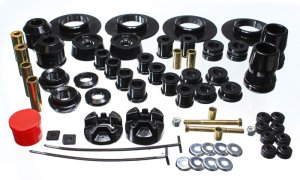 Chrysler PT Cruiser Suspension Bushing Kit - Energy Suspension - Hyper-flex Master Bushing Set - Black - `01-`05